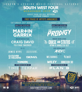 South West Four 2019 Announces First Phase Lineup Image