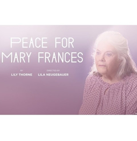 Bid Now On Two Tickets to Opening Night and Party of PEACE FOR MARY FRANCES on May 23 Plus a Photo-Op with the Cast 