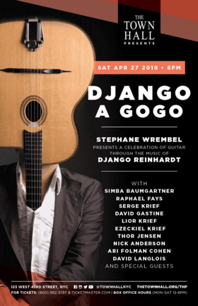 The Town Hall Presents DJANGO A GOGO 2019 Image