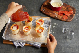 Marinas Menu: Super Bowl Dough Shot Appetizers by REYNOLDS KITCHENS Image