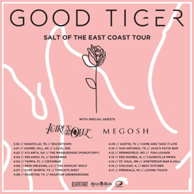 GOOD TIGER Announces Salt Of The East Coast Headline Tour With Icarus The Owl & Megosh Image