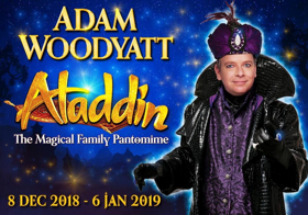 Adam Woodyatt Returns To Swindon To Star As Abanazar In ALADDIN 