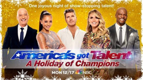 NBC to Air AMERICA'S GOT TALENT: A HOLIDAY OF CHAMPIONS Image