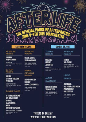 Parklife Announces Afterlife After Party Series 