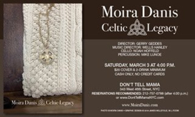 Moira Danis Presents CELTIC LEGACY at Don't Tell Mama 