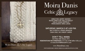 Moira Danis Presents CELTIC LEGACY at Don't Tell Mama Image