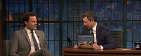 WATCH: Bill Hader Shares With Seth Meyers What Made Him Break On Last Week's Episode On SNL 