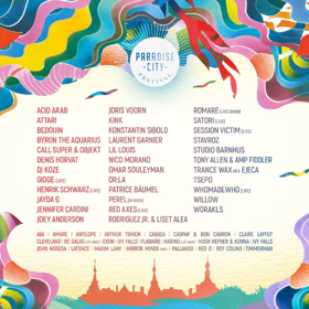 The 2018 Paradise City Festival Announces Full Lineup Feat. Tony Allen & Amp Fiddler, Henrik Schwarz, Joris Voorn & More 