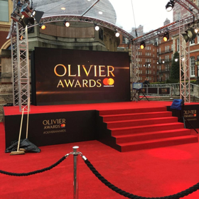 An Inside Peek at the Olivier Awards Red Carpet and Winners' Room Image
