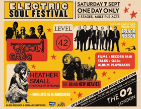 ELECTRIC SOUL FESTIVAL Presents Kool & The Gang, Level 42, Heather Small, The Brand New Heavies Image
