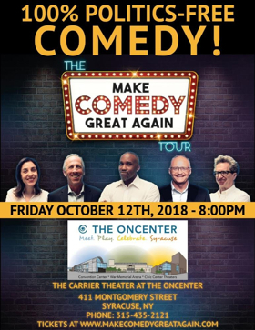 Make Comedy Great Again Tour Comes to Syracuse 