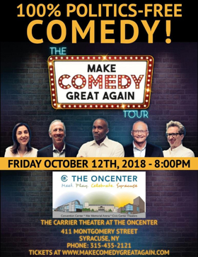 Make Comedy Great Again Tour Comes to Syracuse Image
