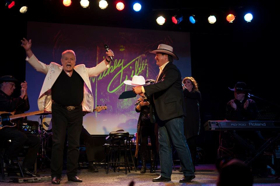 Country Music Legend Mickey Gilley Honored with Calgary White Hat 