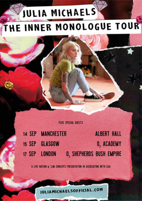 Julia Michaels Announces U.K. Shows For September Image