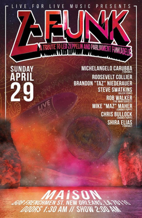 Tribute To Led Zeppelin & P-Funk Announced For Jazz Fest Late Night Image
