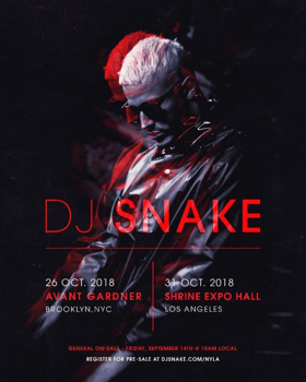 DJ SNAKE Announces Rare U.S. Shows In NYC & LA This Halloween Season Image