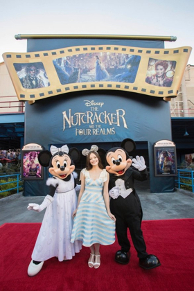 NUTCRACKER AND THE FOUR REALMS Star Mackenzie Foy Surprises Guests at Disneyland  Image