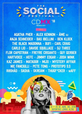 The Social Festival Mexico Reveals Full 2018 Lineup Image