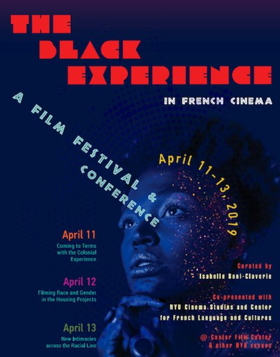 La Maison Francaise Presents THE BLACK EXPERIENCE IN FRENCH CINEMA 