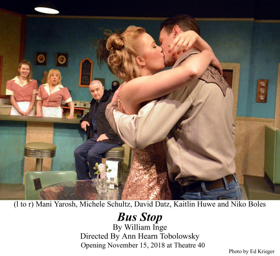 BWW Review: A Remote Kansas BUS STOP Takes Center Stage at Theatre 40 