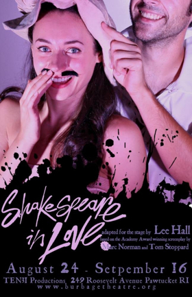 Burbage Theatre Company Presents SHAKESPEARE IN LOVE Image