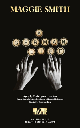 Maggie Smith Will Return to The Stage In A GERMAN LIFE Image