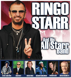 Ringo Starr and His All Star Band Will Perform At the Walmart Arkansas Music Pavilion 