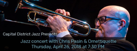 Chris Pasin to Play Ornettiquette Jazz Concert at Spring Street Gallery Image
