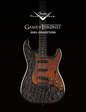 HBO and Fender Custom Shop Announce GAME OF THRONES Collaboration Image