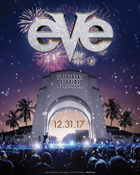 New Year's Eve Party And Fireworks Will be Presented Universal Studios Hollywood 