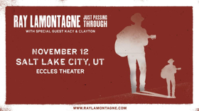 Ray LaMontagne Announces JUST PASSING THROUGH Acoustic Tour This Fall 