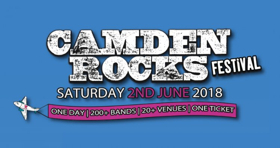 Camden Rocks Festival Announces Blood Red Shoes, Carl Barat DJ set + 50 more acts 