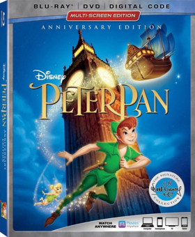 PETER PAN 65th Anniversary Soars Into the Walt Disney Signature Collection on Digital May 29 and Blu-ray June 5 
