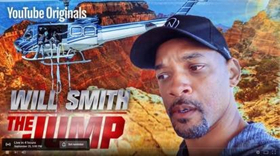 Will Smith Bungee Jumps Over the Grand Canyon Live on YouTube Today  Image