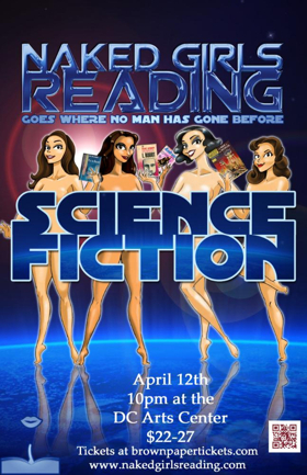 The Naked Girl Readings Presents Award Winning SciFi  Image