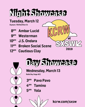 KCRW Announces Line-Up for 2019 SXSW Showcases 