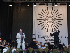 San Francisco Opera Celebrates Opening Of 96th Season With Free Opera In The Park Concert Image