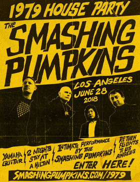 The Smashing Pumpkins Announce 1979 House Party In Advance of Summer Tour Image