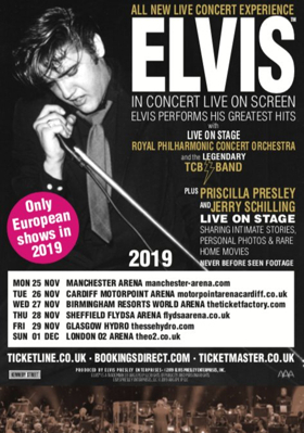 ELVIS IN CONCERT Arena Tour Announced Image
