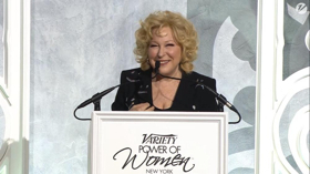 VIDEO: Bette Midler Speaks (And Sings!) At Variety 'Power Of Women' Event 