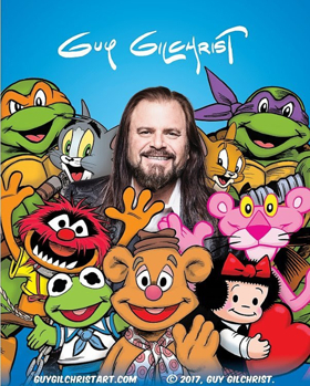 World-Renowned Comic Strip Illustrator & Author Guy Gilchrist Announces Exhibit at Mary Hong Gallery Image