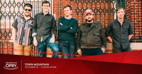 Town Mountain To Perform on the Opry Next Tuesday 