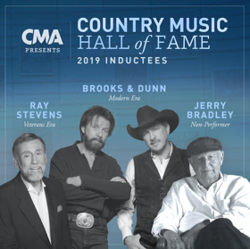 Jerry Bradley, Brooks & Dunn and Ray Stevens Inducted Into Country Music Hall of Fame 