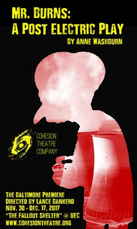 Cohesion Theatre Company to Present MR. BURNS, A POST-ELECTRIC PLAY Image