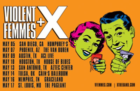 Violent Femmes Announce Co-Headline Tour with X Image