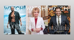 First Look - Shemar Moore & More Set for Covers of WATCH! MAGAZINE's Next Issue Image