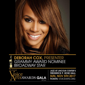 Deborah Cox, Lily Tomlin and More to Appear at 2017 VOICE ARTS AWARDS, Airing on Ovation TV Image