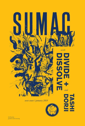 Sumac Announces U.S. West Coast Tour In January 2019 Image
