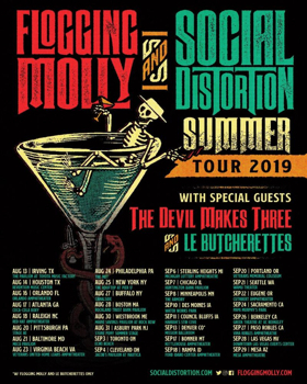 Flogging Molly and Social Distortion Announce Co-Headlining Tour 