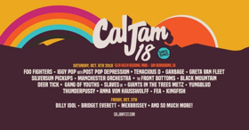 Cal Jam 18 Announces Line-Up + Foo Fighters Return As Headliners And Curators Of Cal Jam 18 